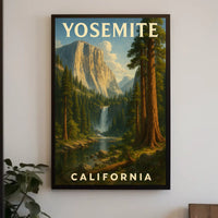 Yosemite National Park California Poster
