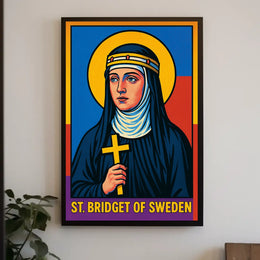 St. Bridget of Sweden Poster