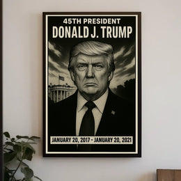 Donald J. Trump 45Th President Poster
