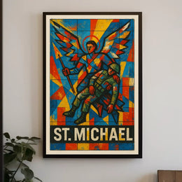 Abstract Cityscape Art Poster