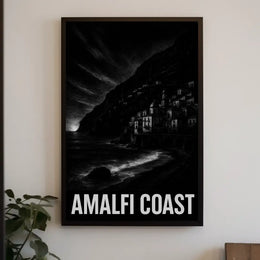 Amalfi Coast A Scenic Escape Poster