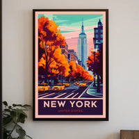Autumn in New York Poster