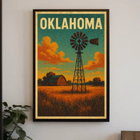 Oklahoma Landscape Poster