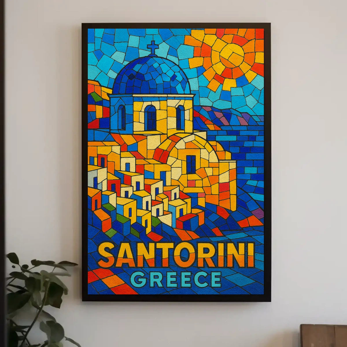 Santorini, Greece Poster