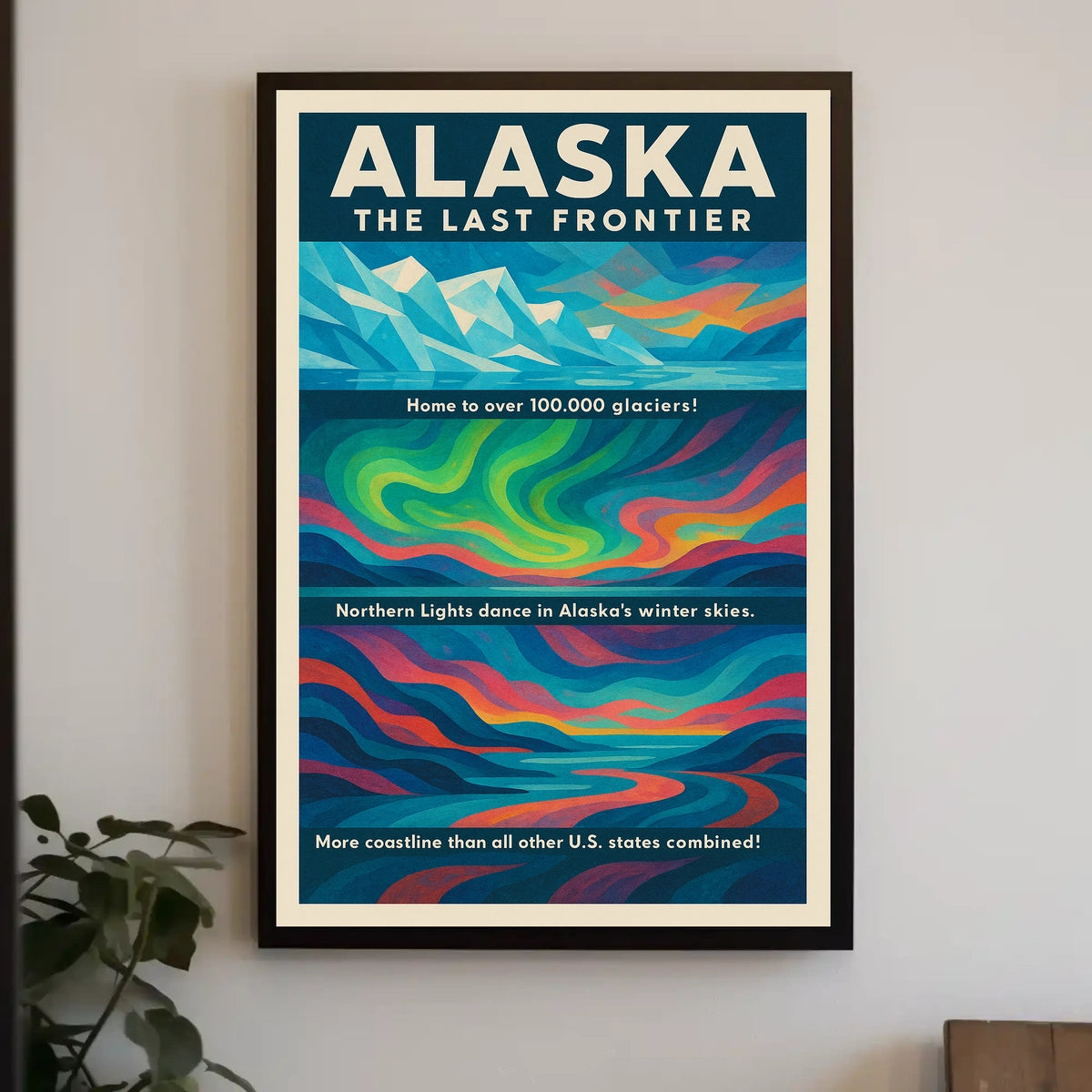Alaska The Last Frontier Poster