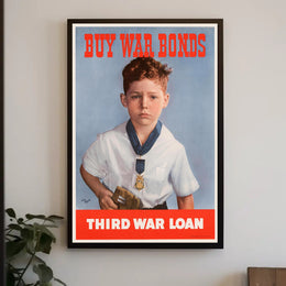 Buy War Bonds Poster PosterGoat