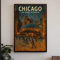 Chicago The Heart Of Winter Poster