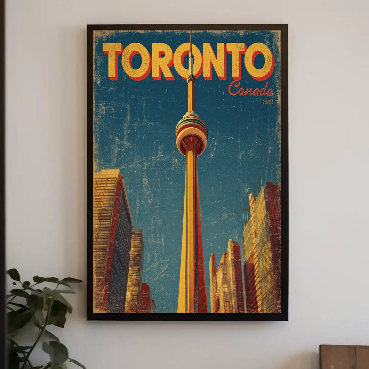 Toronto Skyline Poster