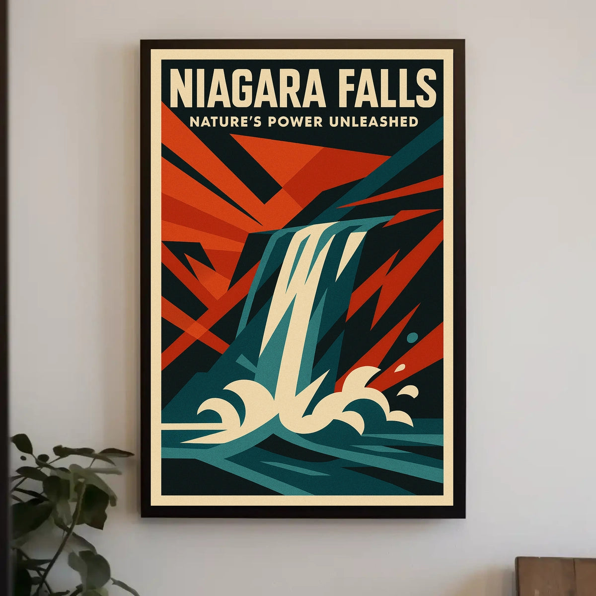 Niagara Falls NatureS Power Unleashed Poster