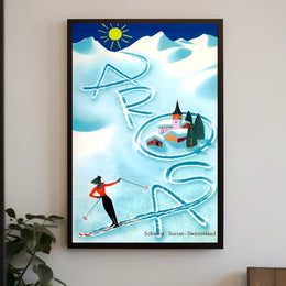Arosa Winter Wonderland Poster