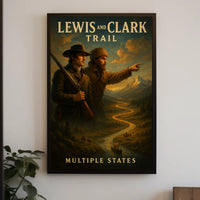 Lewis And Clark Trail Poster