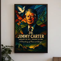 Jimmy Carter United States Leader Fine Art Print PosterGoat