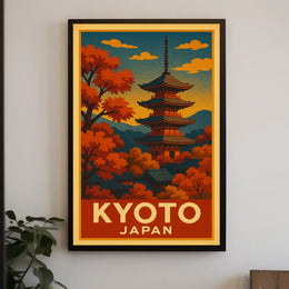 Kyoto, Japan Poster