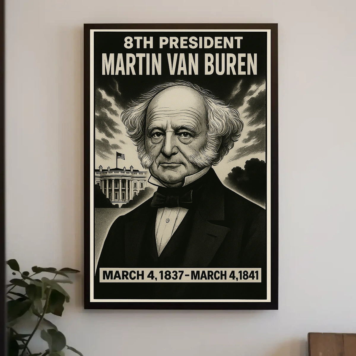 Martin Van Buren 8Th President Poster