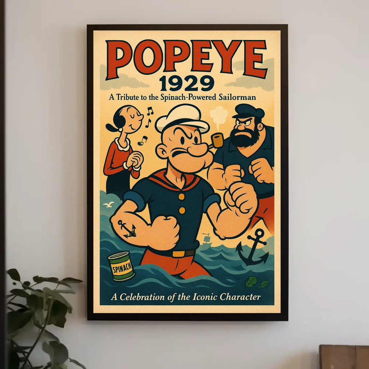 Popeye 1929 Art Poster POP-148