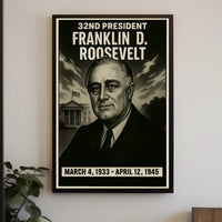 Franklin D. Roosevelt 32Nd President Poster
