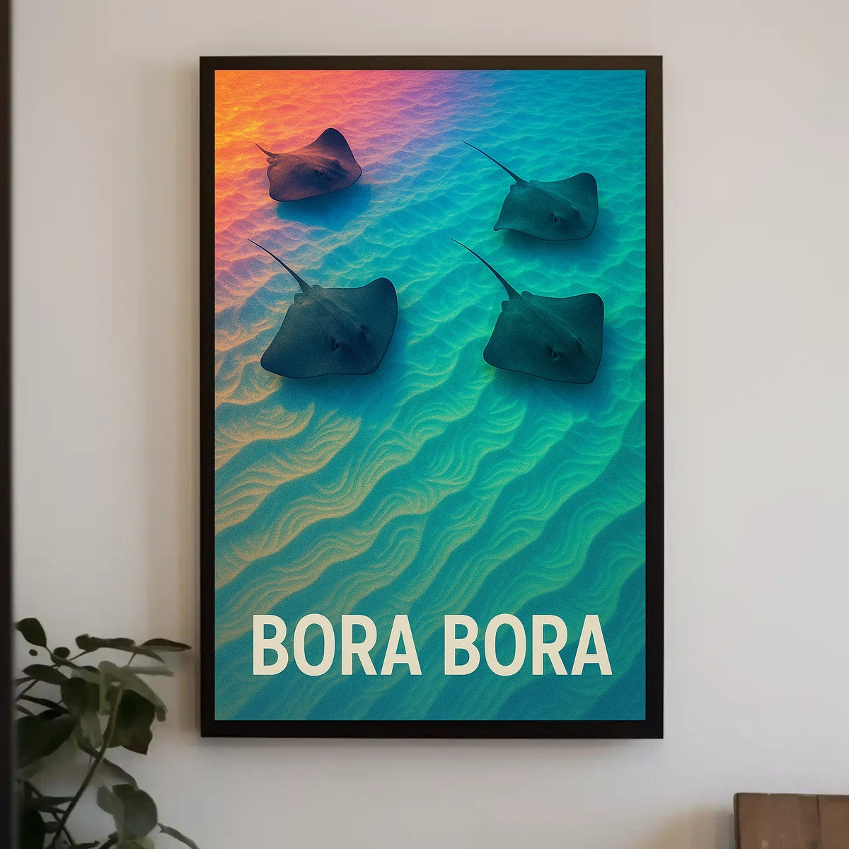 Bora Bora Serenity Poster