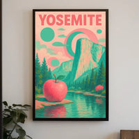Yosemite Dreamscape Scenic Wanderlust Poster
