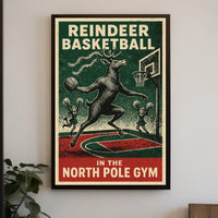 Reindeer Basketball Extravaganza Poster