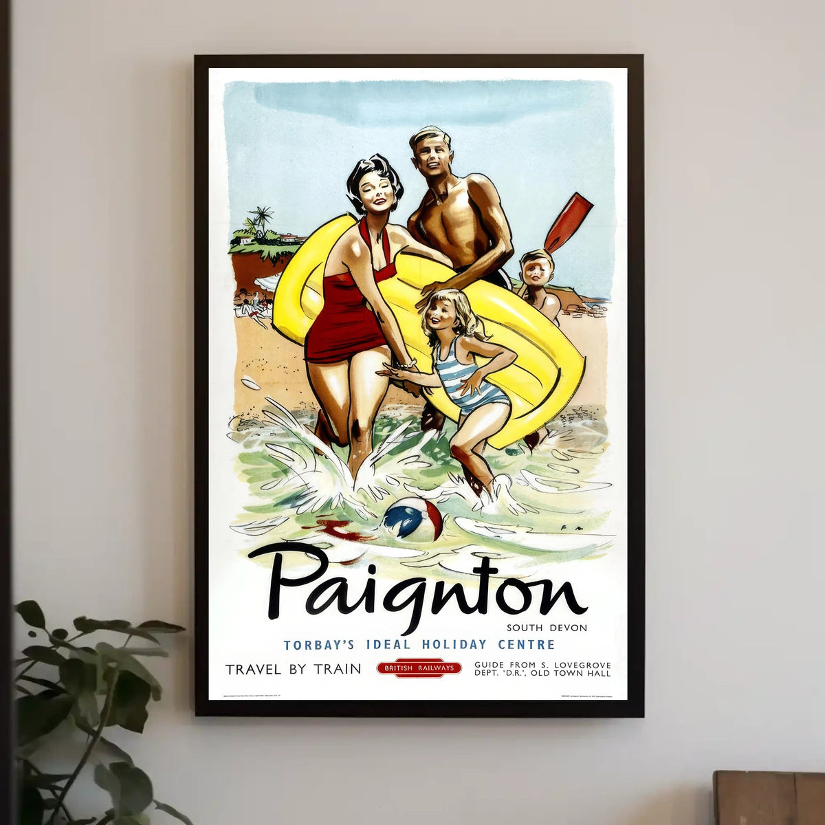 Paignton TorbayS Ideal Holiday Centre Poster