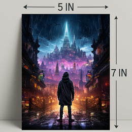 Journey To The Neon City Poster