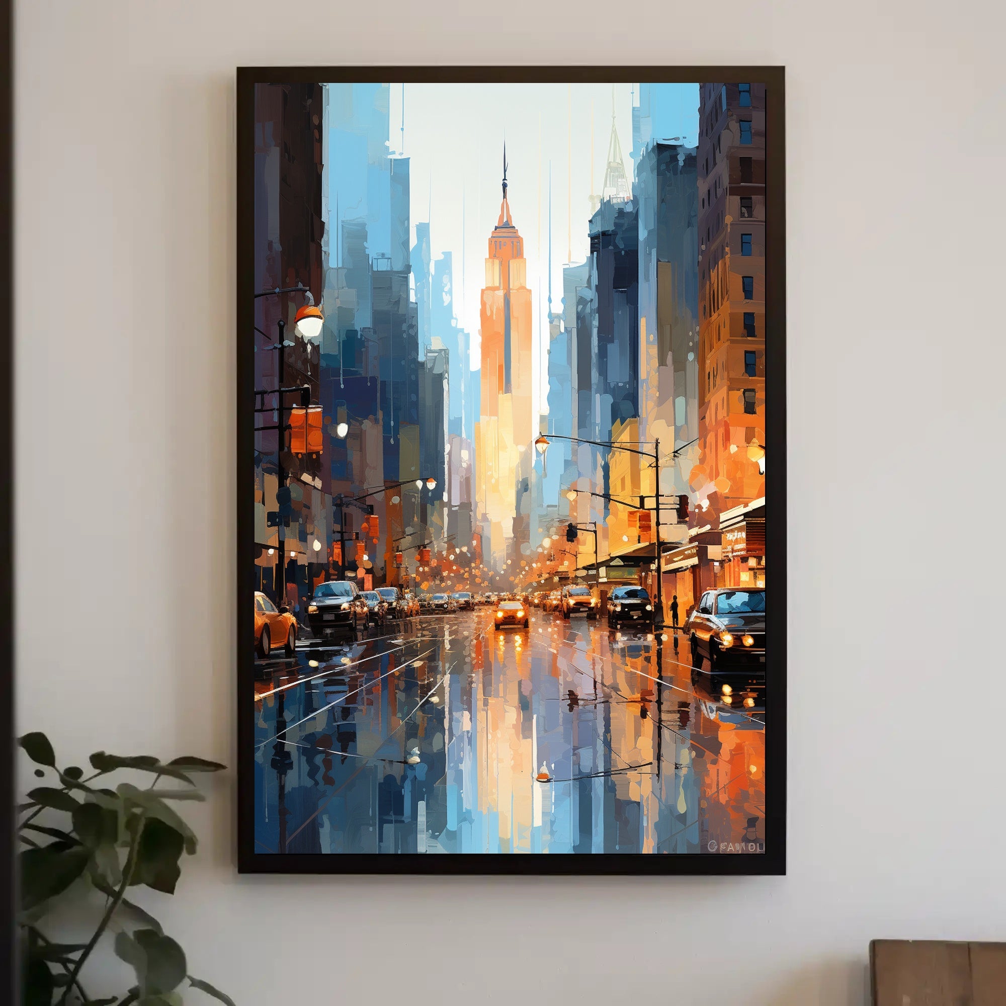 Urban Reflections Poster PosterGoat
