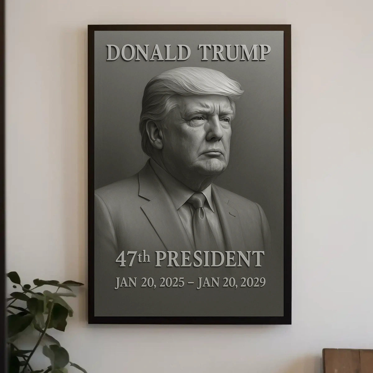 Donald Trump 47th President Poster