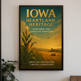 Iowa Heartland Heritage Poster