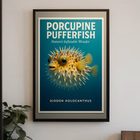 Porcupine Pufferfish Natures Inflatable Wonder Poster