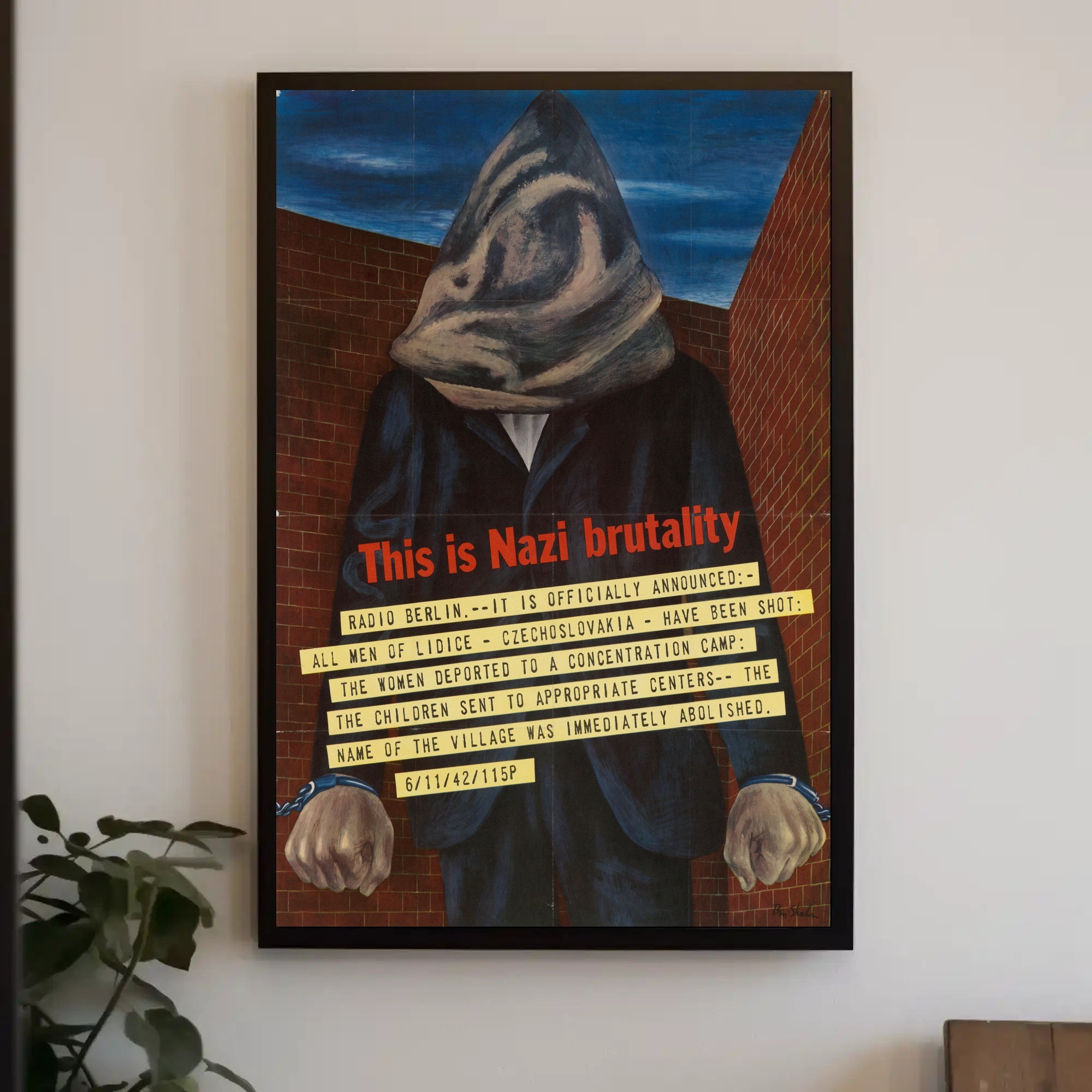 Nazi Brutality Exposed Poster PosterGoat