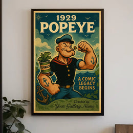 Popeye 1929 Art Poster POP-231