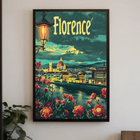 Florence Cathedral Vintage Artistry Poster