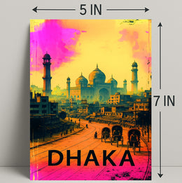 Dhaka Cityscape Poster PosterGoat