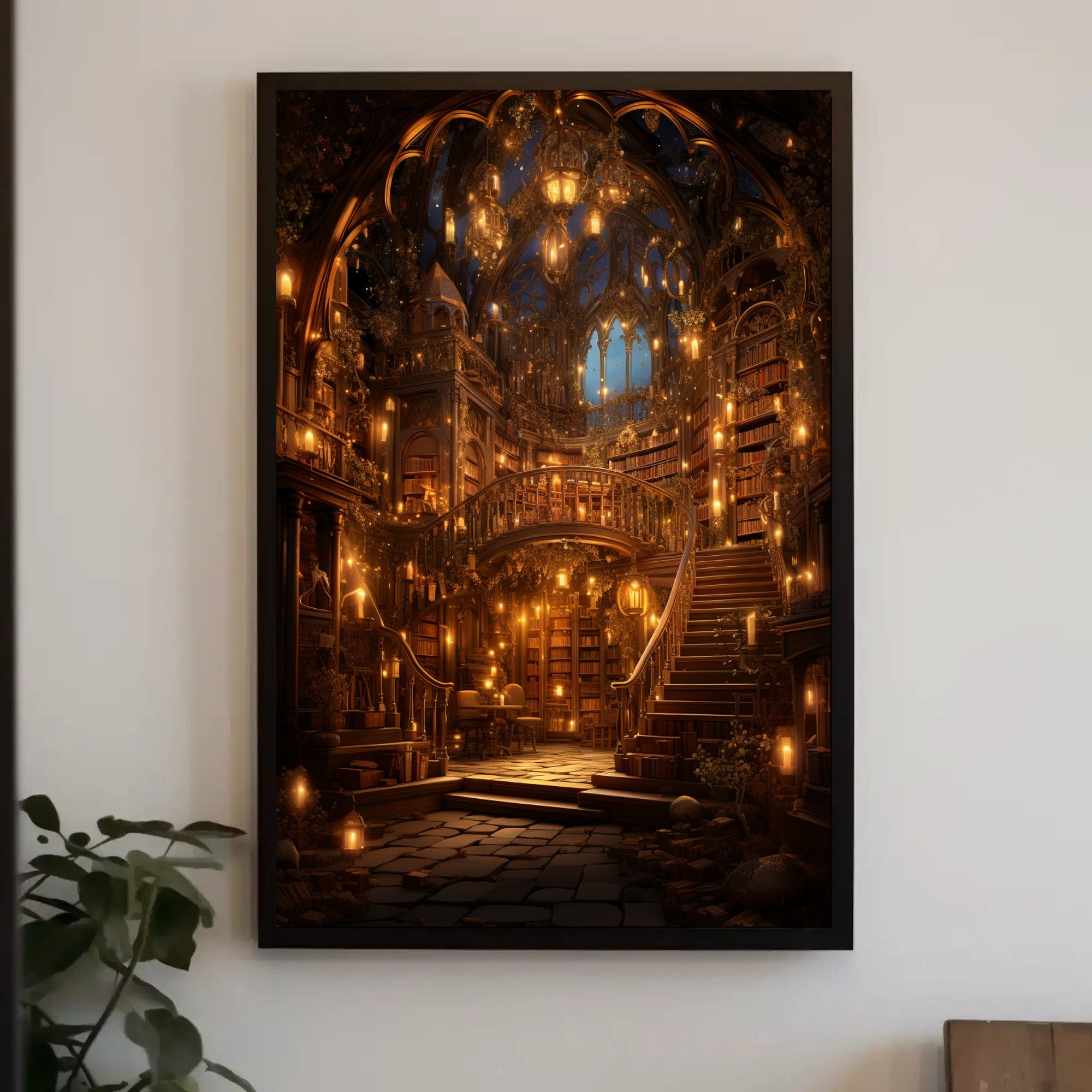 Enchanted Library Poster