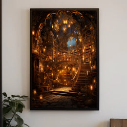 Enchanted Library Poster