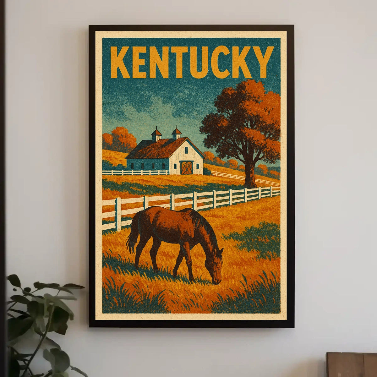 Kentucky Countryside Poster
