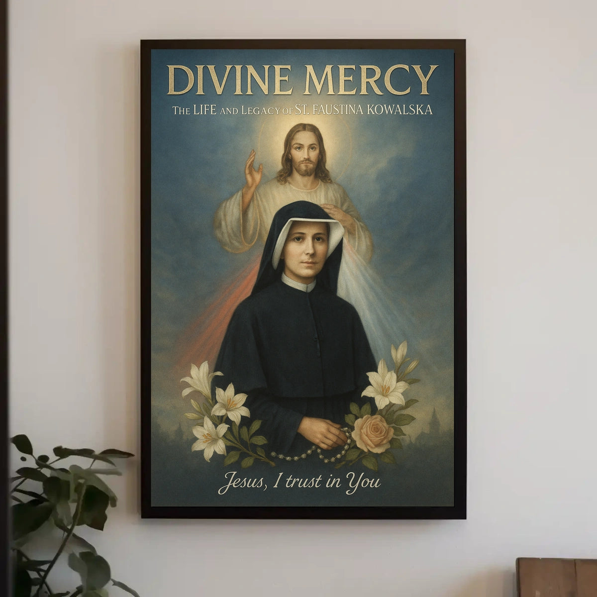 Divine Mercy The Life and Legacy of St. Faustina Kowalska Poster