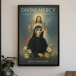 Divine Mercy The Life and Legacy of St. Faustina Kowalska Poster