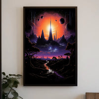 Cosmic Landscape Poster