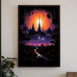 Cosmic Landscape Poster