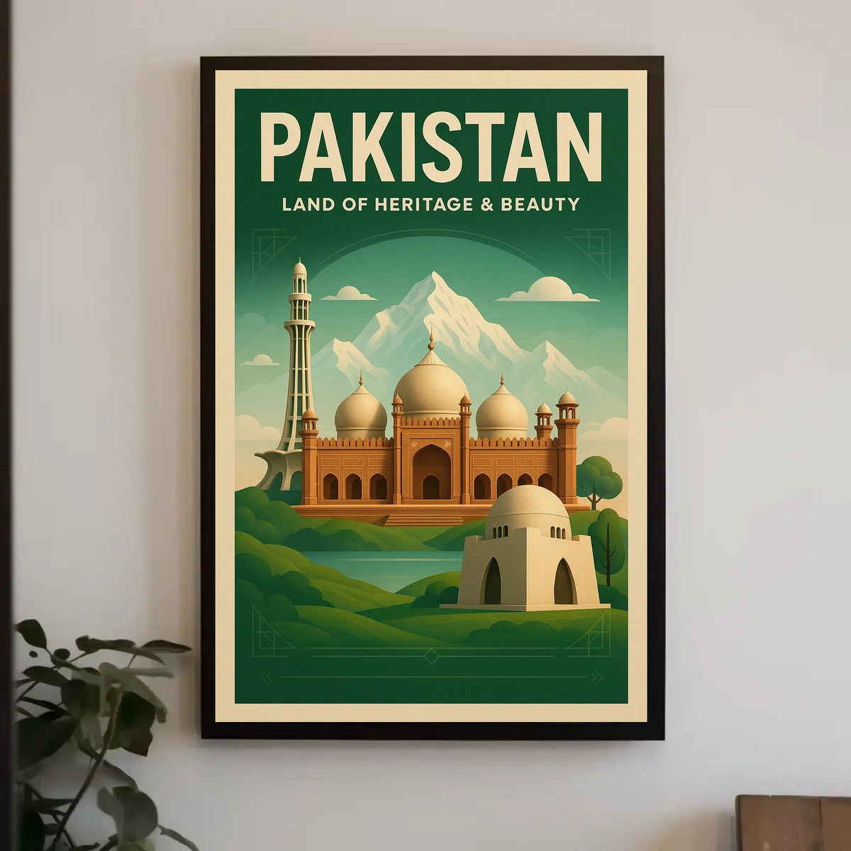 Pakistan Land of Heritage Beauty Poster
