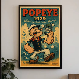 Popeye 1929 Art Poster POP-170