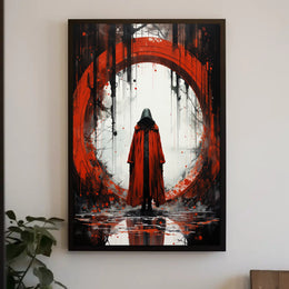The Enigmatic Figure Poster