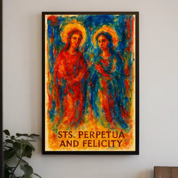 Sts. Perpetua And Felicity Poster