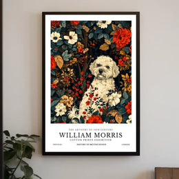 William Morris Vintage Arts and Crafts Animal Poster