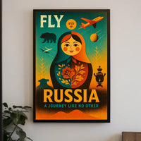 Fly Russia A Journey Like No Other Poster