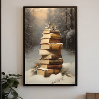 WinterS Tale Of Books Poster