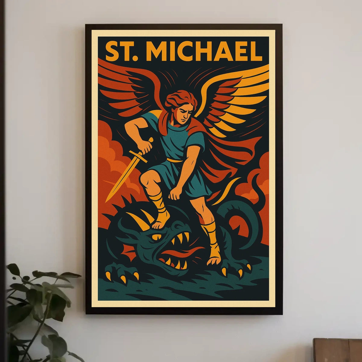 St. Michael The Archangel Poster