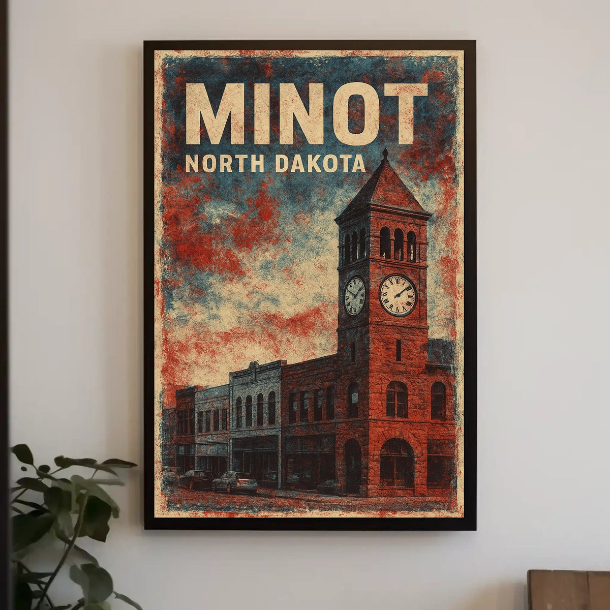 Minot, North Dakota Poster