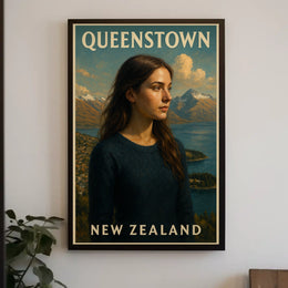 Queenstown, New Zealand Poster